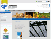 Tablet Screenshot of chaperfur.com.br